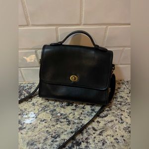 Vintage Coach Court Bag